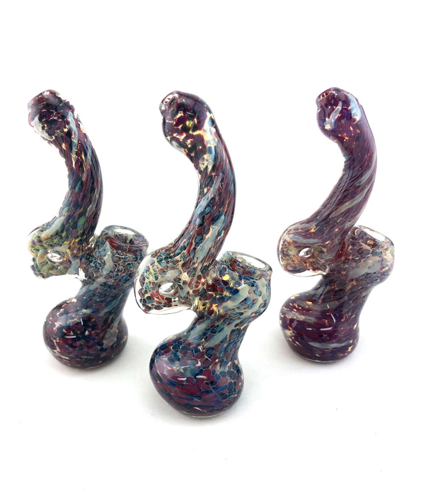 6" Frit Donut Sherlock Bubbler - SmokeZone 420