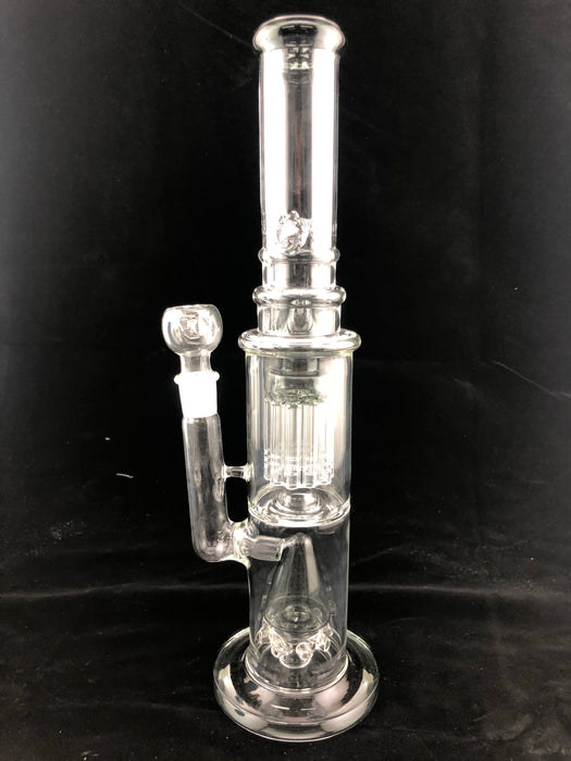 15" Tree & Cone Perc Water Pipe - SmokeZone 420