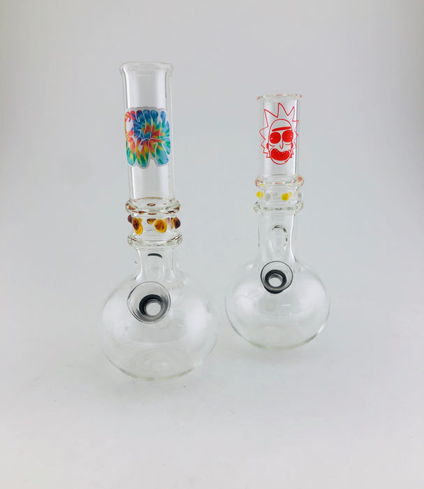 8" Beaded Ball Water Pipe - SmokeZone 420
