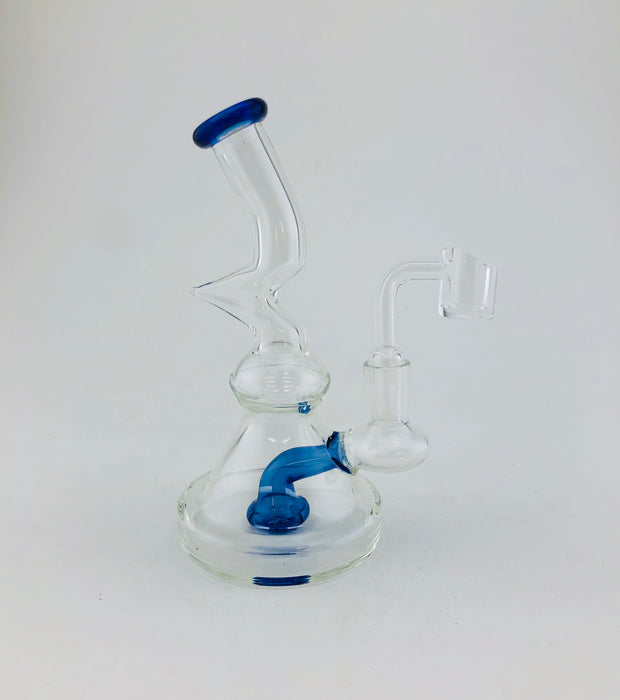 7" Zong Shower Perc Dab Rig - SmokeZone 420