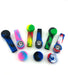 3.5" Silicone Flat Mouth Hand Pipe (Pack of 6) - SmokeZone 420