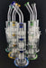 16" Triple Matrix Perc Bent Mouth Water Pipe - SmokeZone 420
