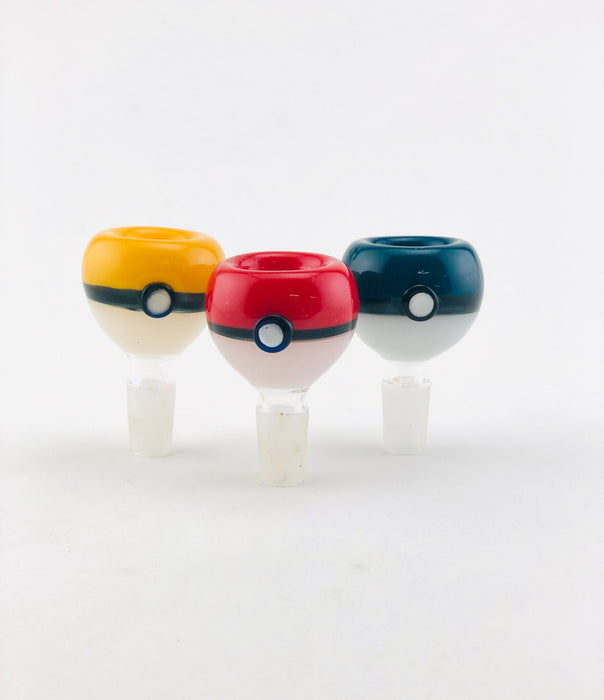 18mm Pokeball Style Bowls - SmokeZone 420