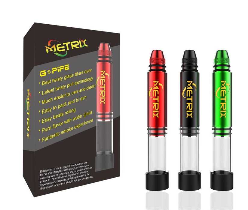 Metrix® G-Pipe Glass Blunt - SmokeZone 420