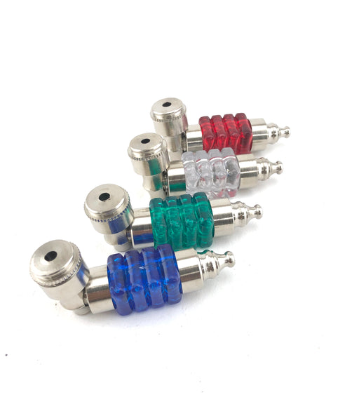 3" Color Square Body Metal Pipe - SmokeZone 420