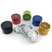 2.5" Lightning Clear Top Color Grinder - SmokeZone 420