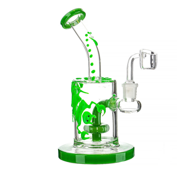 8" Scorpion Bent Mouth Dab Rig - SmokeZone 420