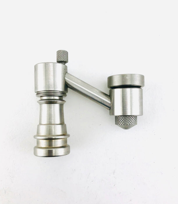 14/18mm Female Domeless Titanium Drop Down - SmokeZone 420