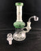 8" Frosted Mushroom Dab Rig - SmokeZone 420