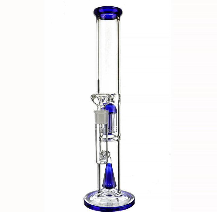 16" Tree & Cone Shower Perc Water Pipe - SmokeZone 420
