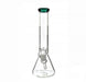 14" 5mm Color Mouth Clear Beaker Water Pipe - SmokeZone 420