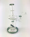 9" Slanted Mouth Nail In Perc Dab Rig - SmokeZone 420