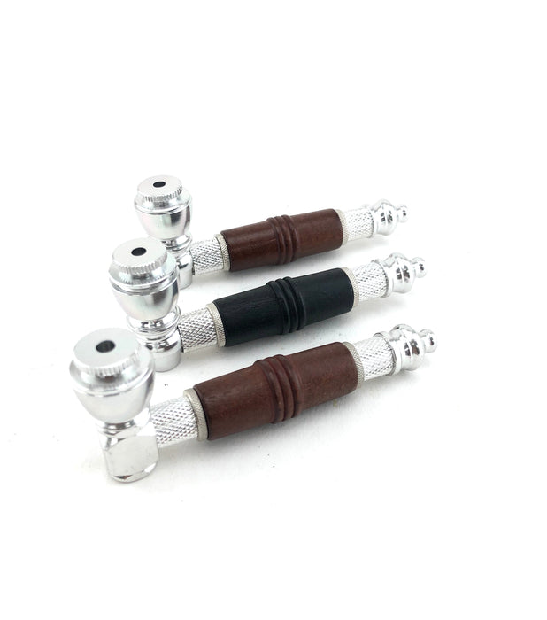 4" Wood Sleeve Metal Pipe - SmokeZone 420