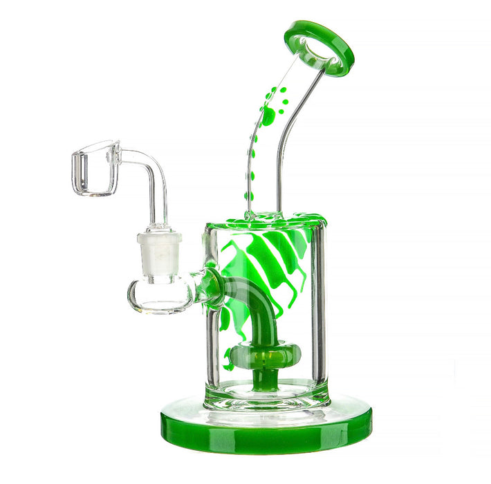 8" Scorpion Bent Mouth Dab Rig - SmokeZone 420