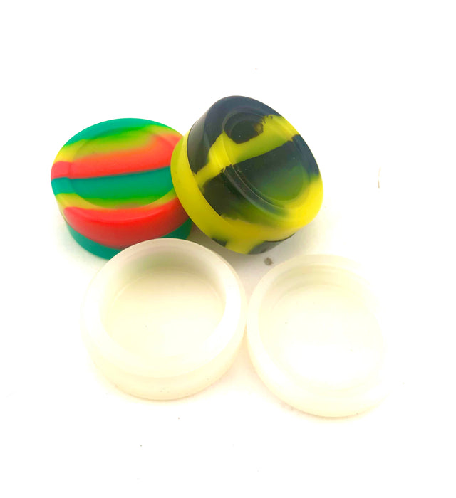 11ml Silicone Round Wax Container Jar - SmokeZone 420