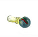 3.5" Double Ring Frit Head Fumed Spoon Pipe - SmokeZone 420