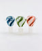 18mm Heavy Swirl Color Bowls - SmokeZone 420