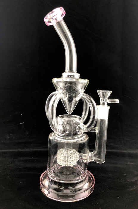 13" Recycler Matrix Perc Water Pipe - SmokeZone 420
