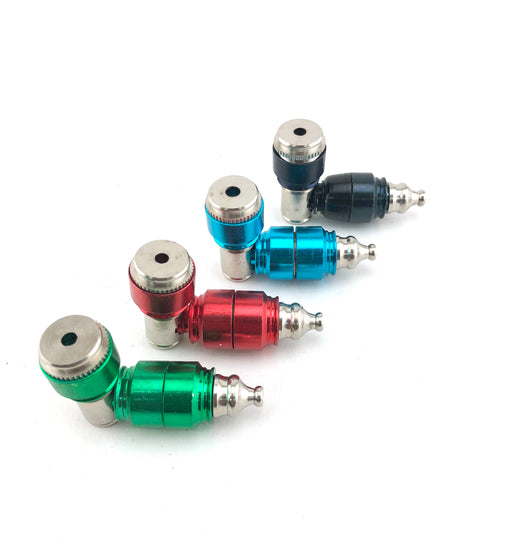 2" Mini Color Metal Pipes (4 Pack) - SmokeZone 420