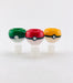 18mm Pokeball Style Bowls - SmokeZone 420