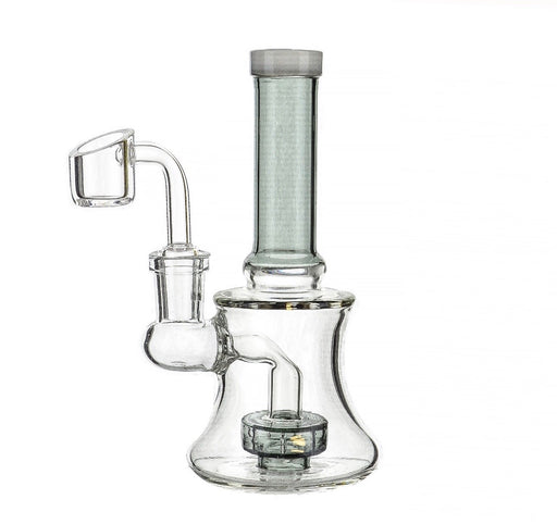 6" Straight Mouth Shower Perc Dab Rig - SmokeZone 420