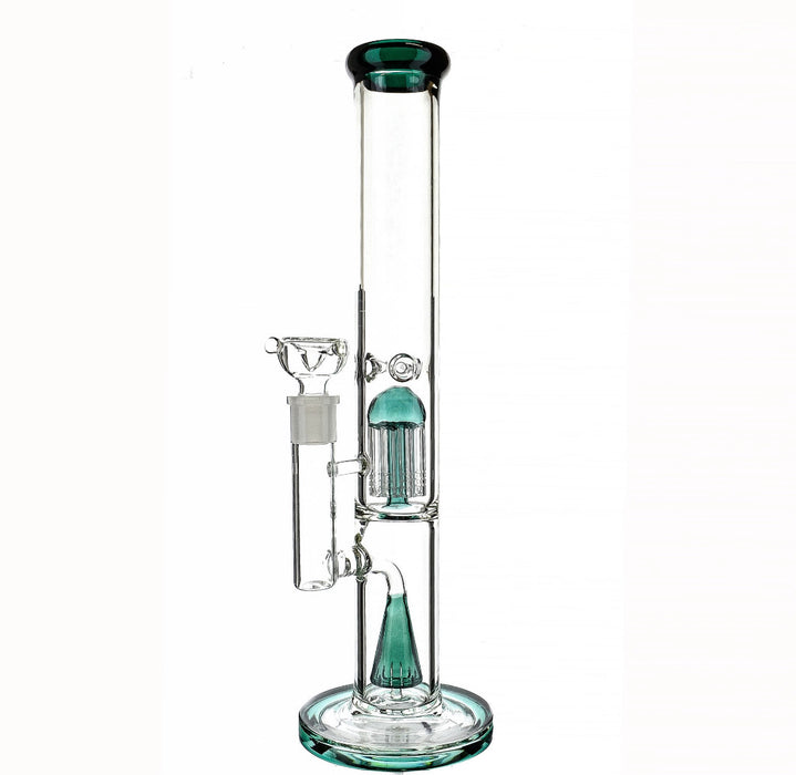 16" Tree & Cone Shower Perc Water Pipe - SmokeZone 420