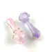 4.5" Single Ring Twisted Slime Color Hand Pipe - SmokeZone 420