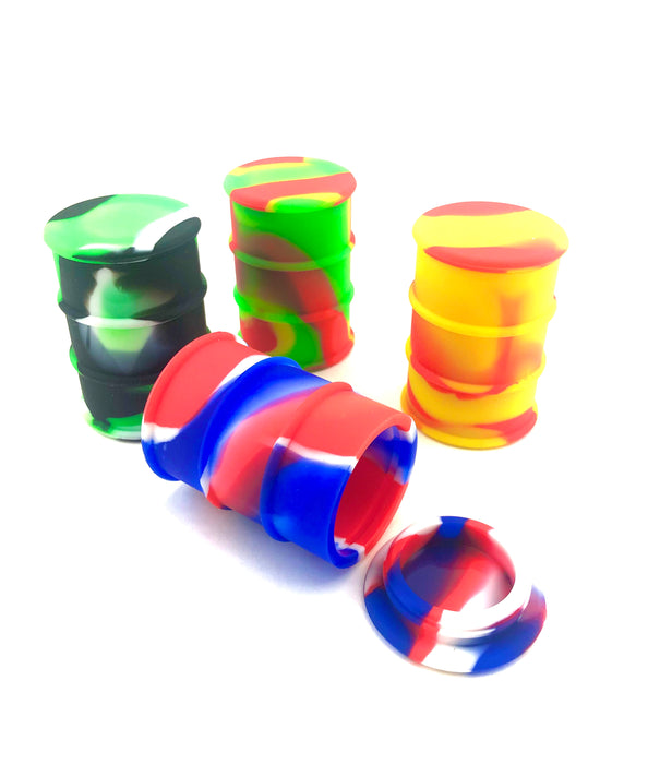 26ml Silicone Barrel Wax Jar - SmokeZone 420