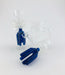 18/18mm Blue Open Top Tree Perc Ash Catcher - SmokeZone 420