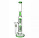 16" Dome & Double Tree Perc Stemless Water Pipe - SmokeZone 420