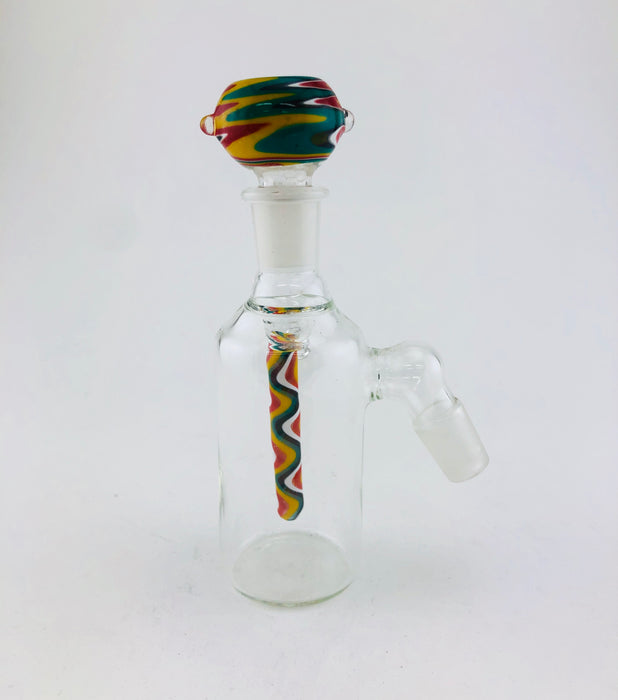 18/18mm Built In Reverse Stem Ash Catcher - SmokeZone 420