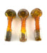 5" Outside Spiral Squared Mouth Spoon Pipe - SmokeZone 420