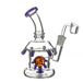 7" Slime Color Side Bead Dab Rig - SmokeZone 420