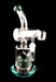 10" Inline Cylinder & Shower Perc Dab Rig - SmokeZone 420