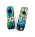 4" Electric Fumed Inside Art Block Hand Pipe - SmokeZone 420