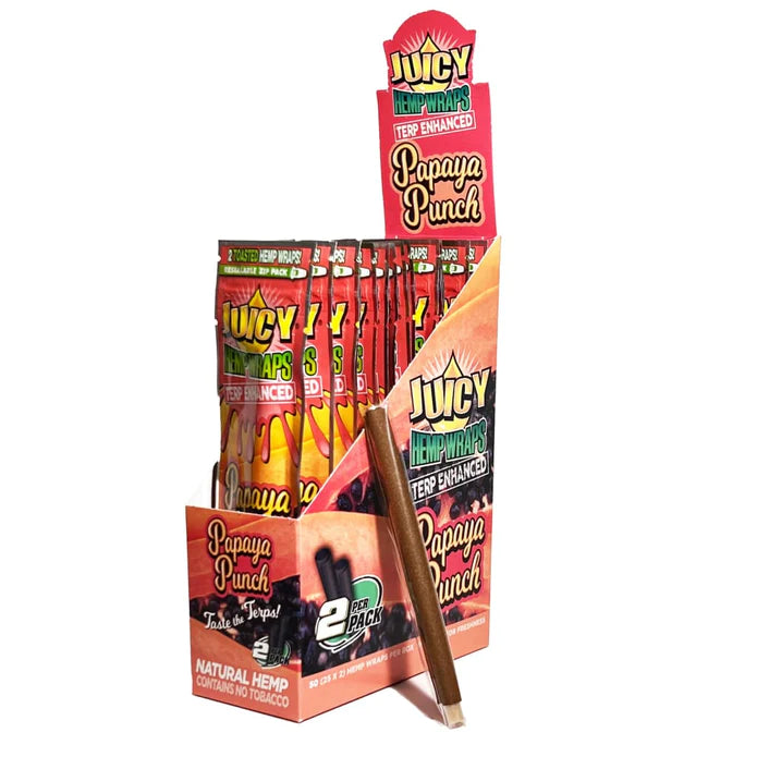 Juicy Jay's Terp Enhanced Hemp Wraps - SmokeZone 420