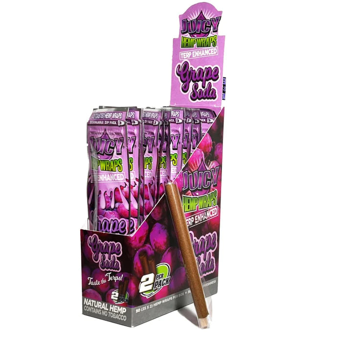 Juicy Jay's Terp Enhanced Hemp Wraps - SmokeZone 420