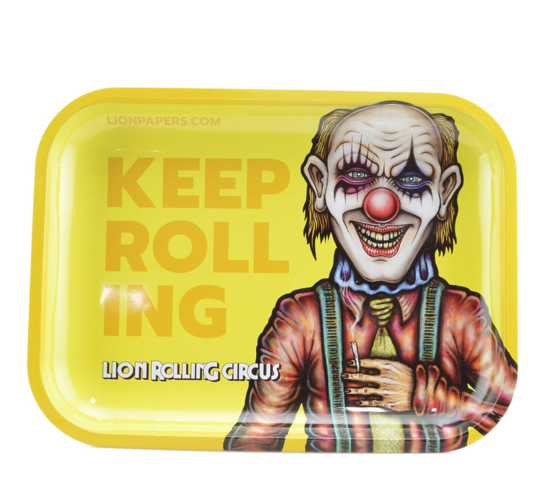 Keep Rolling Lion Rolling Circus Rolling Trays - Large Size - SmokeZone 420