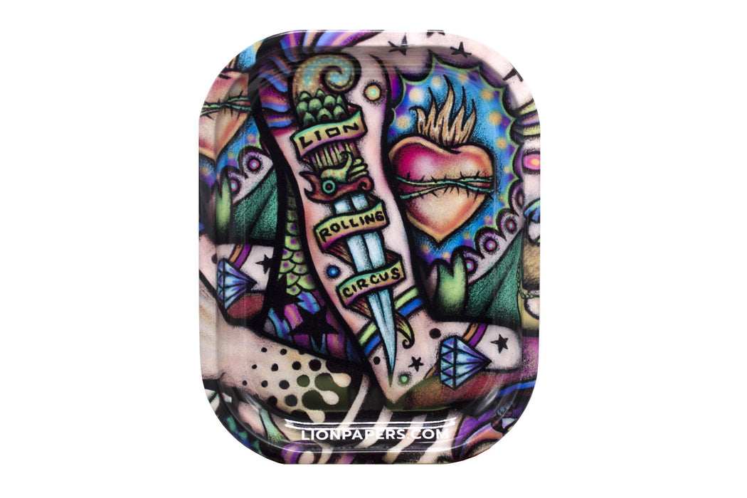 Lion Rolling Circus Rolling Trays - Small Size - SmokeZone 420