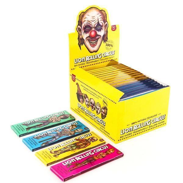 Lion Rolling Circus 110 mm Big Smoke Transparent Rolling Paper - SmokeZone 420