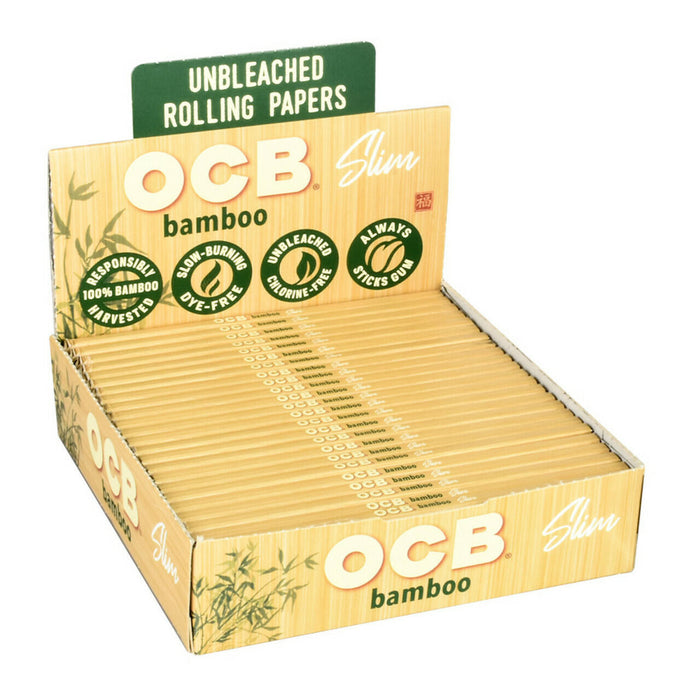 OCB Bamboo Slim Rolling Paper - SmokeZone 420