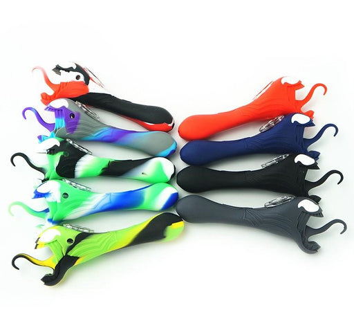 5" Silicone Venom Hand Pipe - SmokeZone 420