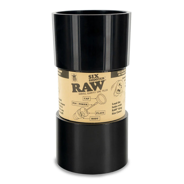 RAW Six Shooter Cone Filler - SmokeZone 420