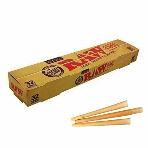 RAW Classic Cones 32 Pack - SmokeZone 420