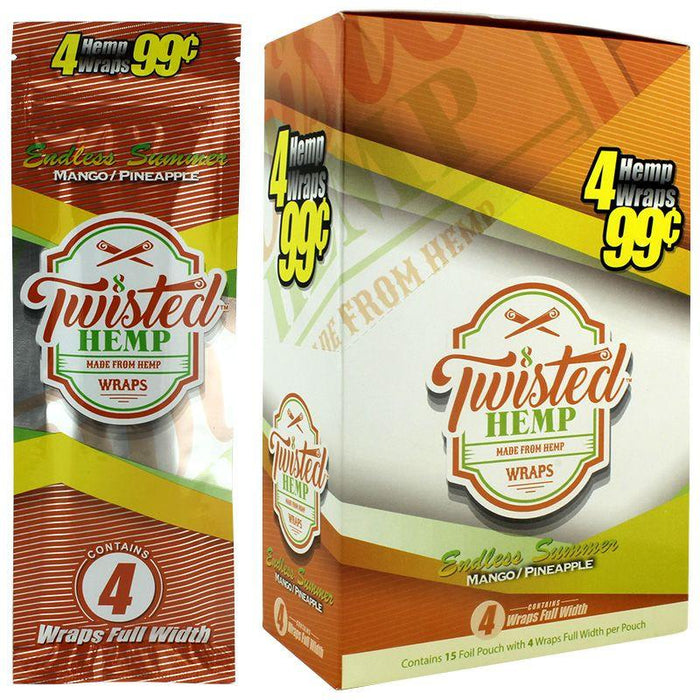 Twisted Hemp Wraps - SmokeZone 420