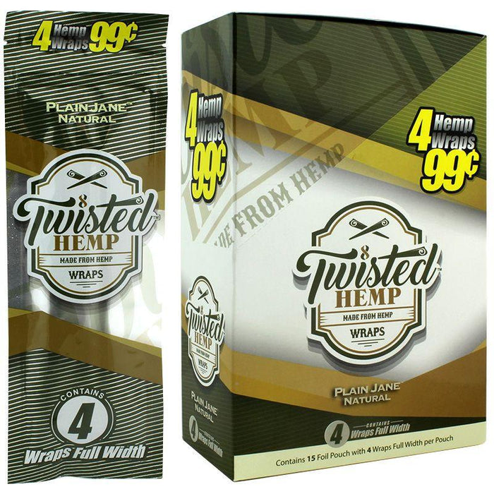 Twisted Hemp Wraps - SmokeZone 420
