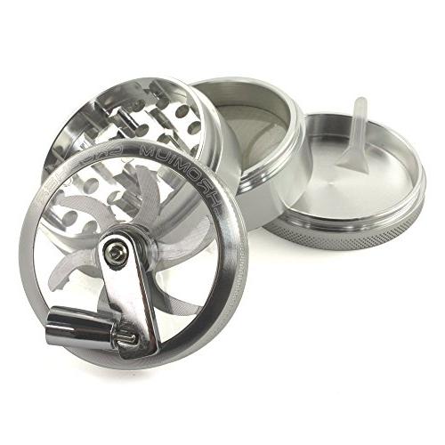 Chromium Crusher® 2.5 Handle Grinder (71084-CC) - SmokeZone 420