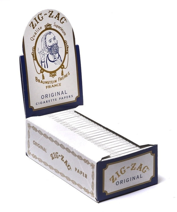 Zig-Zag Original Single Wide Rolling Paper - SmokeZone 420